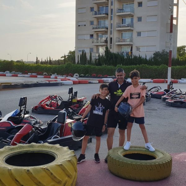 a group of people sitting at a table